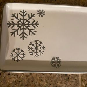 Decorative Snowflake Tray